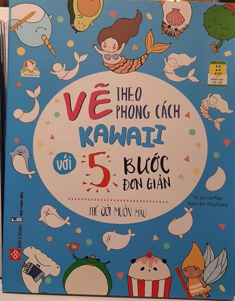 Vẽ theo phong cách Kawaii với 5 bước đơn giản- Thế giới muôn màu_ST_Micha