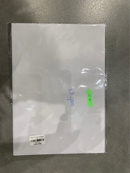 Giấy scan trắng A4 83gsm