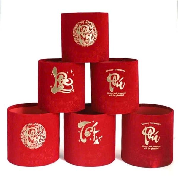 Trụ nhung cắm hoa M01