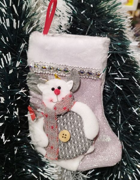 Tất trang trí noel 15cm