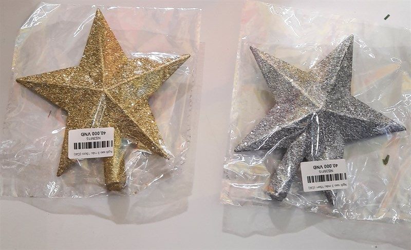 Ngôi sao 3 màu 15cm