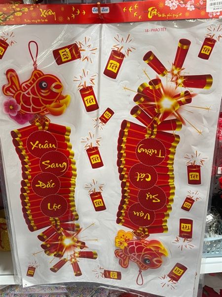 Decal tết (50cm x 70cm)
