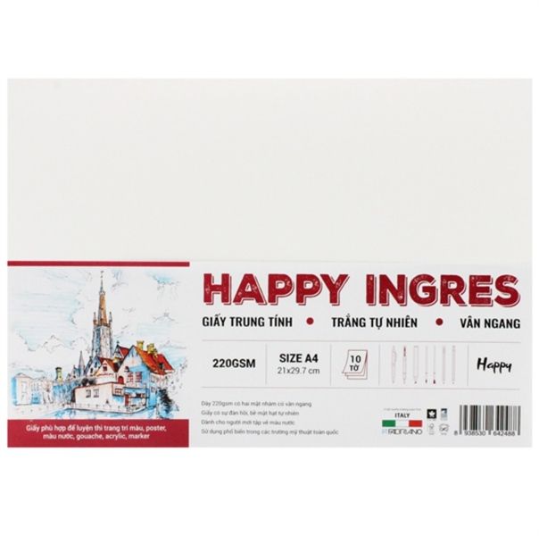 GIẤY HAPPY INGRES 2 A4 220G