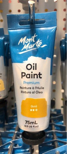 MM Oil Paint 75ml - Gold