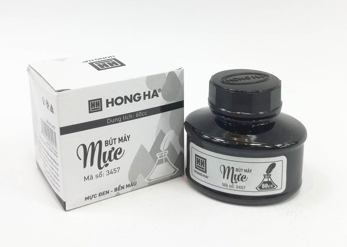 Mực lọ Đen Hồng Hà 60 cc