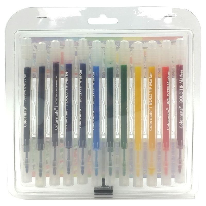 Bộ 12 bút lông Bold Tip Marker