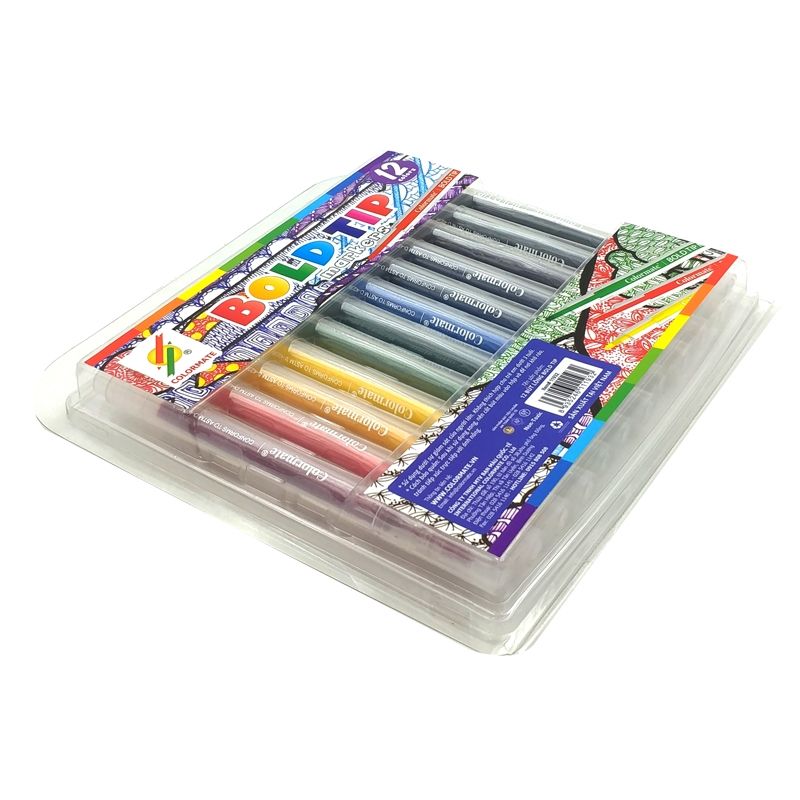 Bộ 12 bút lông Bold Tip Marker