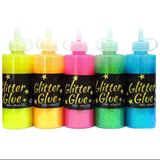  Chai Màu Vẽ Neon Glitter Glue 120ml 