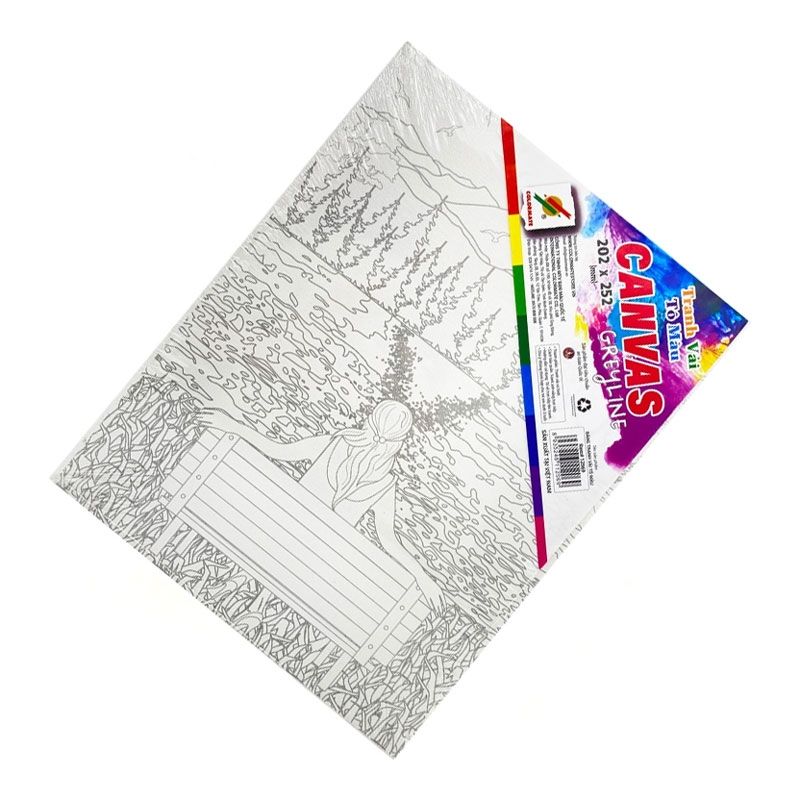 Bảng Tranh Vải Tô Màu Có Hình-Colormate
