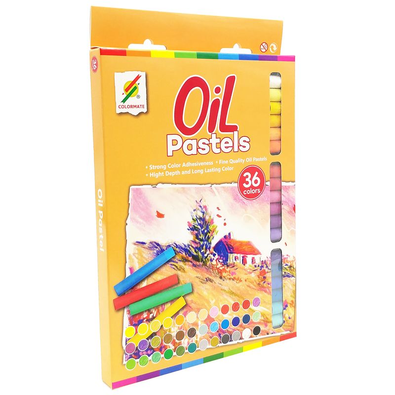 Hộp sáp màu dầu 36 cây (oil pastels)-Colormate
