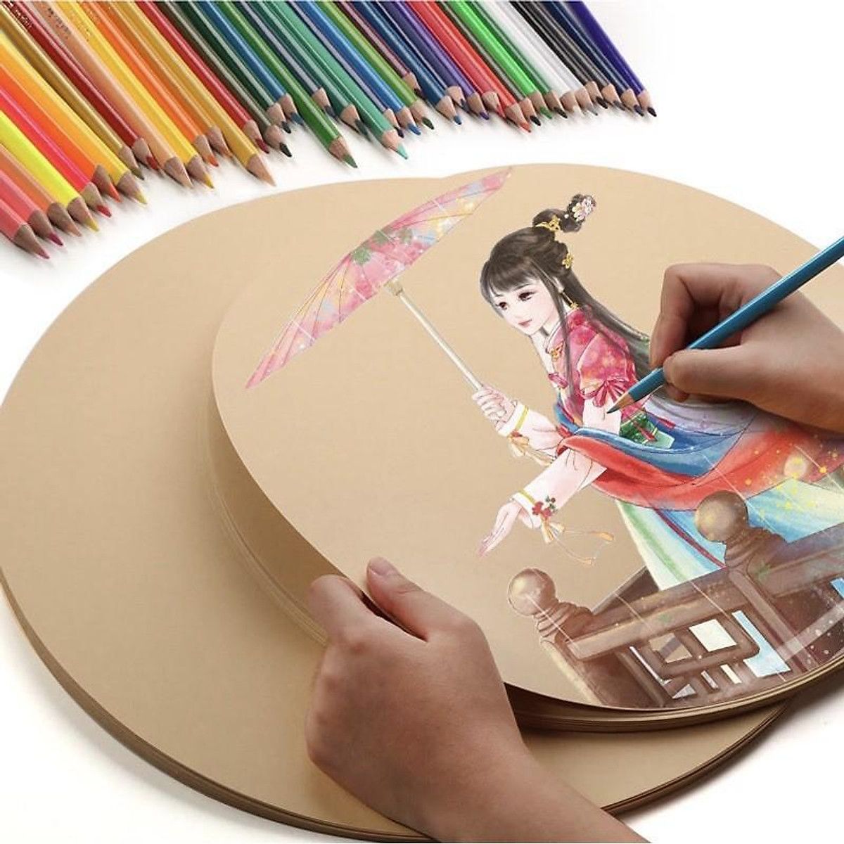 Giấy Kraft Tròn 37Cm