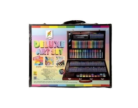 Bộ Màu Vẽ Hộp Gỗ Ms-173W-Colormate