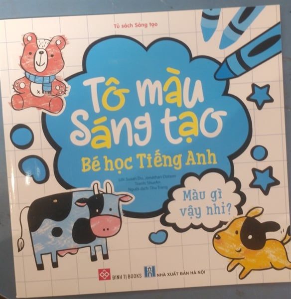 Tô màu sáng tạo - Bé học tiếng Anh