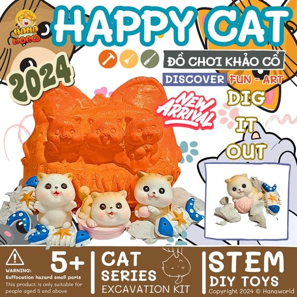 ĐỒ CHƠI KHẢO CỔ MÈO HAPPY