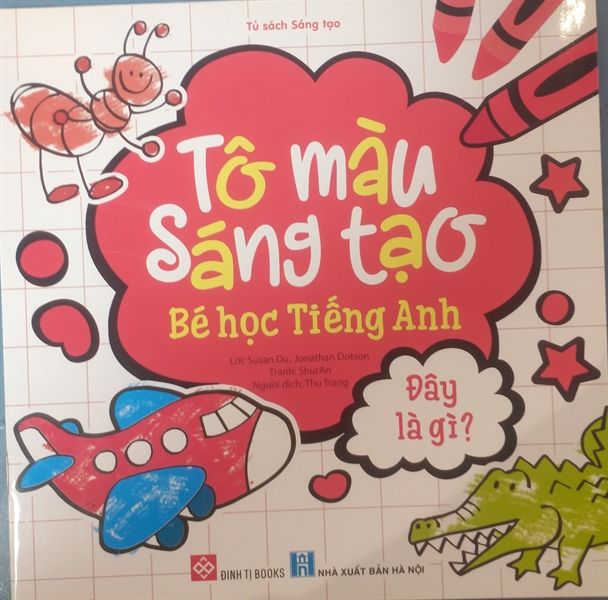 Tô màu sáng tạo - Bé học tiếng Anh