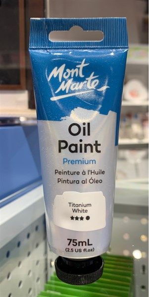 MM Oil Paint 75ml Titanium White