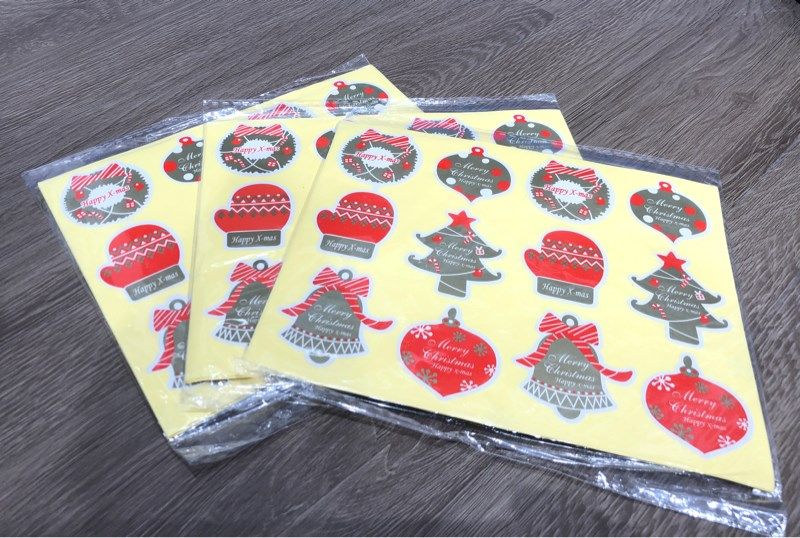 Tem seal Xmas 12 miếng