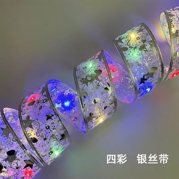 Đèn Led Dây RuyBang Bạc - Màu 10M Pin