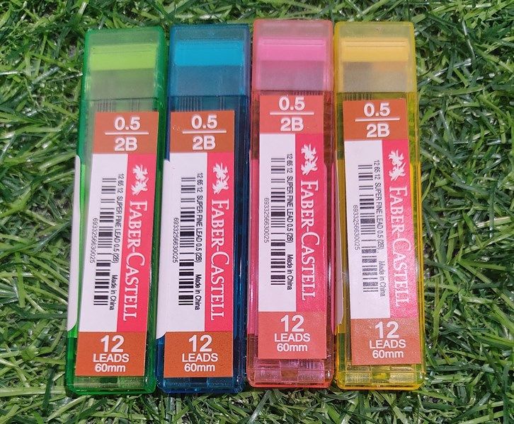 RUỘT CHÌ BẤM ECO 2B, 0.5MM X 60MM - 12 CÂY/ỐNG