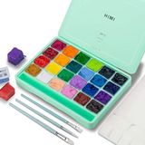  HIMI 24 Colors 30ml Gouache Paint Set Green Packaging 