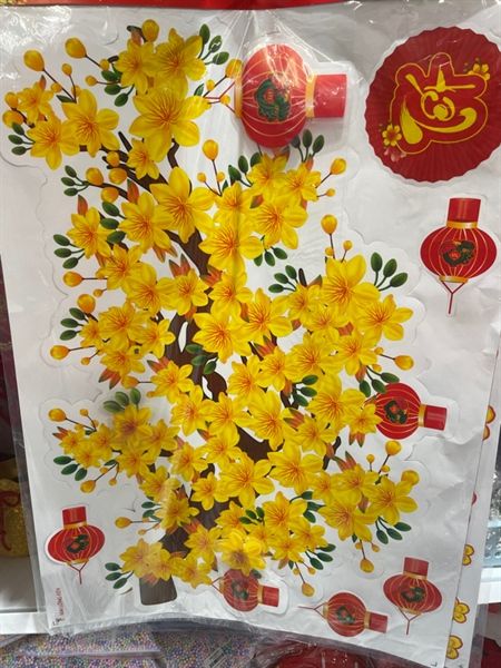 Decal tết (50cm x 70cm)