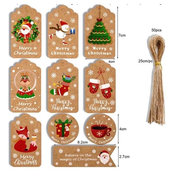 Thẻ kraft Noel