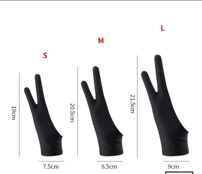 Găng tay 2 ngón chống bám bẩn size L