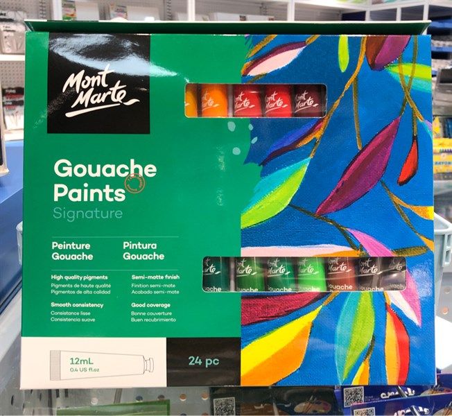 MM Gouache 24pc x 12ml
