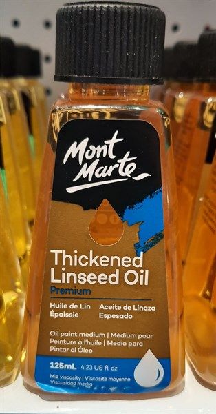 MM Thickened Linseed Oil 125ml