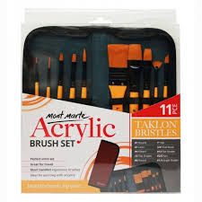 Bộ 10 Cây Cọ Vẽ Màu Acrylic