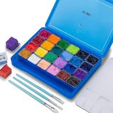  HIMI 24 Colors 30ml Gouache Paint Set Blue Packaging 