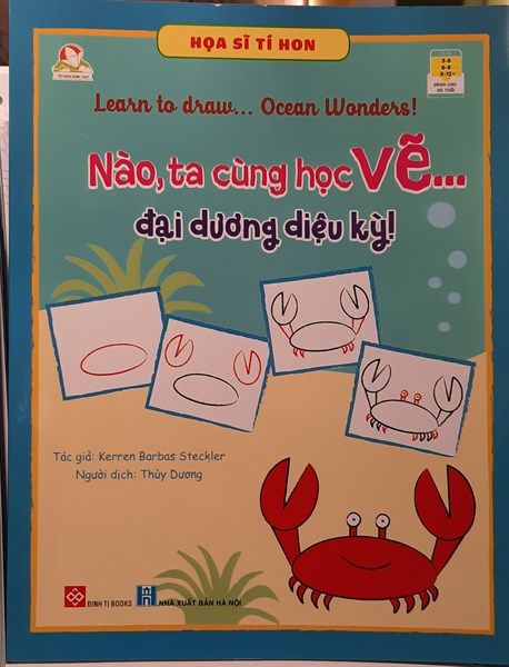 Họa sĩ tí hon - Learn to draw... Ocean Wonders! - Nào, ta cùng học vẽ… đại dương diệu kỳ!- 59N_Pet