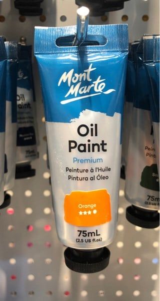 MM Oil Paint 75ml - Orange