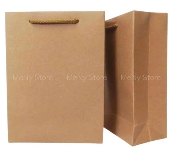 Túi giấy Kraft 24x18x8