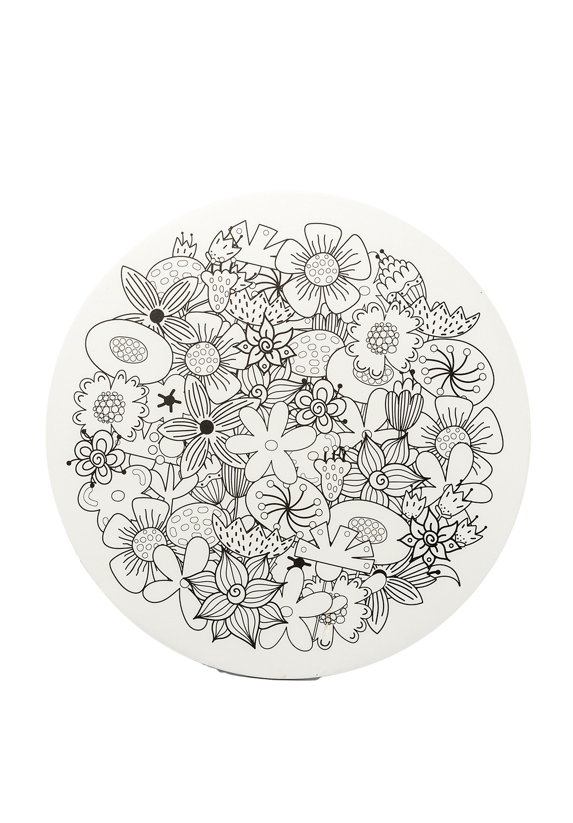 Bảng canvas in tròn 30cm-Colormate