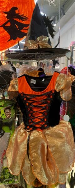Trang phục Halloween phù thủy 1 120cm