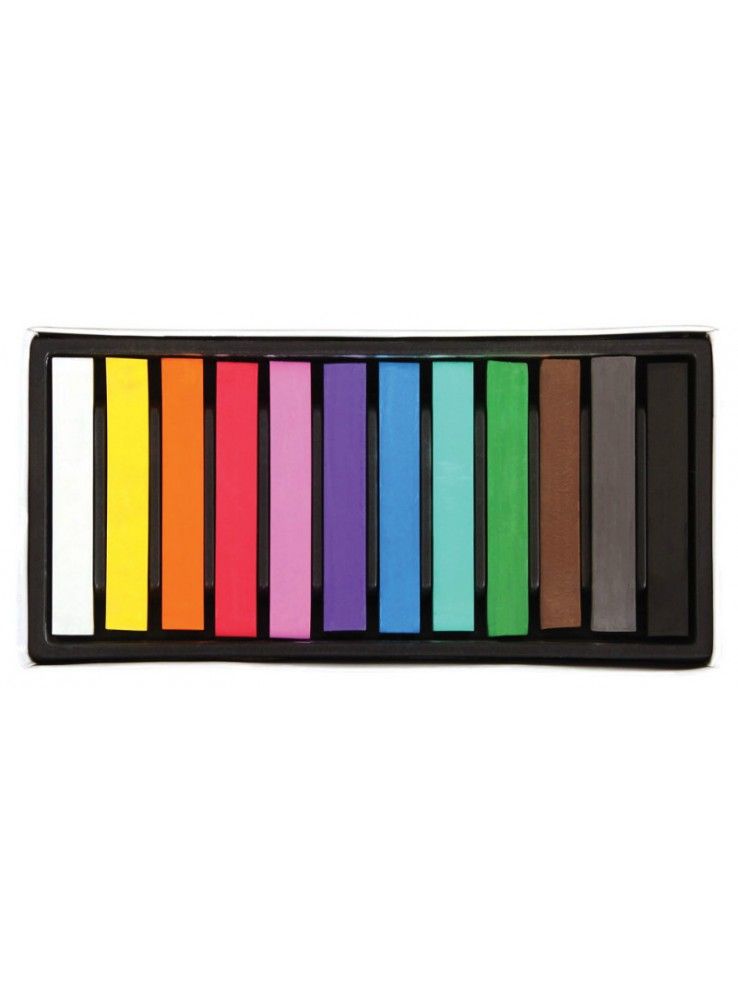 HỘP GIẤY 12 CÂY PHẤN MÀU (chalk pastel)-Colormate