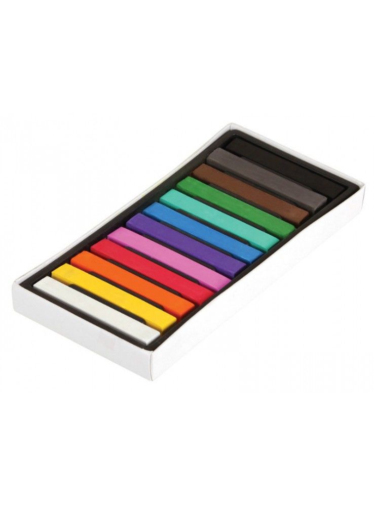 HỘP GIẤY 12 CÂY PHẤN MÀU (chalk pastel)-Colormate