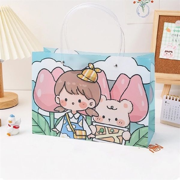 Túi PVC đựng quà 27x9x19cm