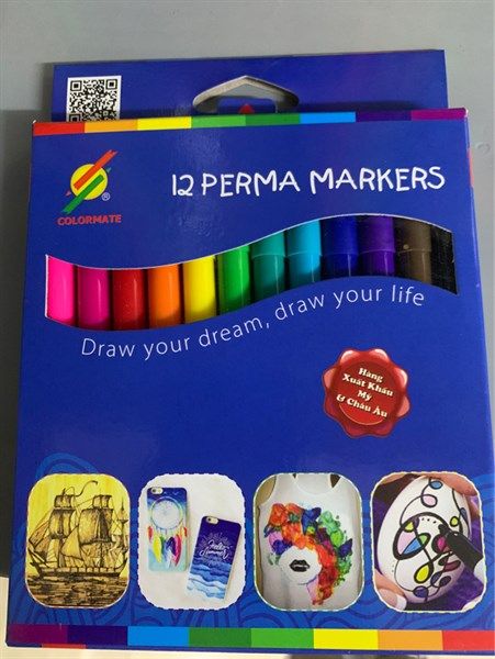 Bộ 12 cây bút lông Perma Markers