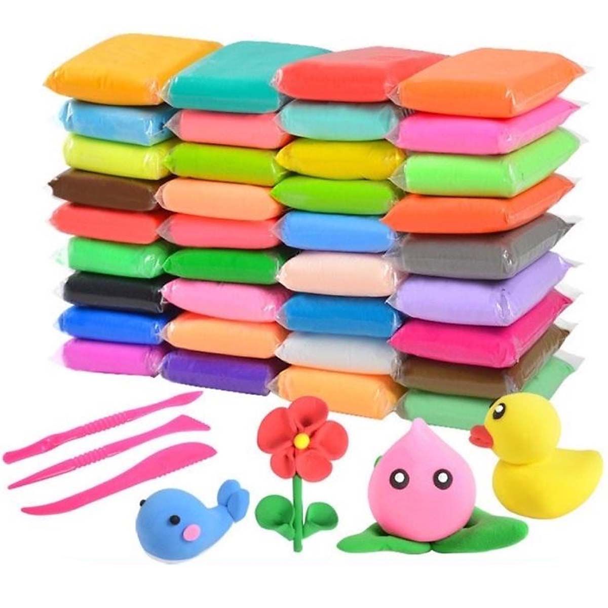 Đất sét siêu nhẹ 100G 35 Màu