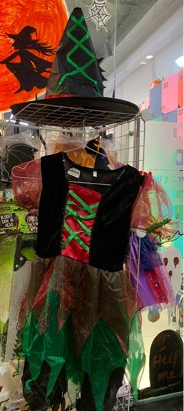 Trang phục Halloween phù thủy 110cm
