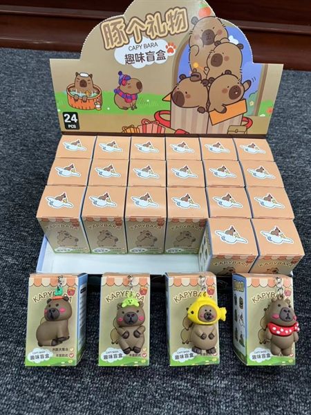 HỘP MÓC KHÓA CAPYBARA