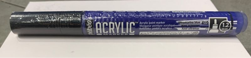 Acrylic Marker 1.2 Tip Ultr Blue
