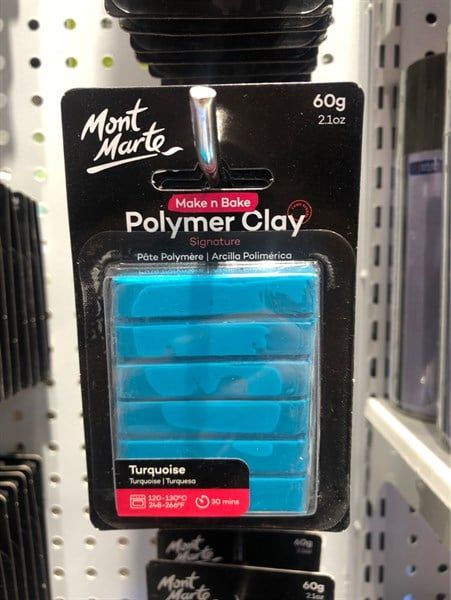 Đất Sét Polymer MM Make n Bake 60g - Turquoise