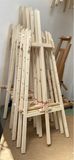  Giá vẽ gỗ mộc 140cm 