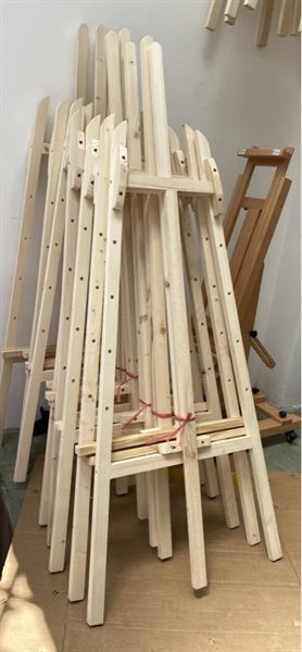 Giá vẽ gỗ mộc 140cm