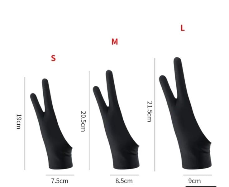 Găng tay 2 ngón chống bám bẩn size S