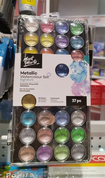 MM Metallic Watercolour Cake Set 37pc
