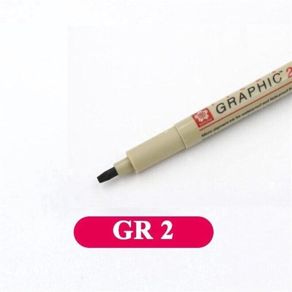 Bút đồ họa Pigma Graphic 2 Màu Đen